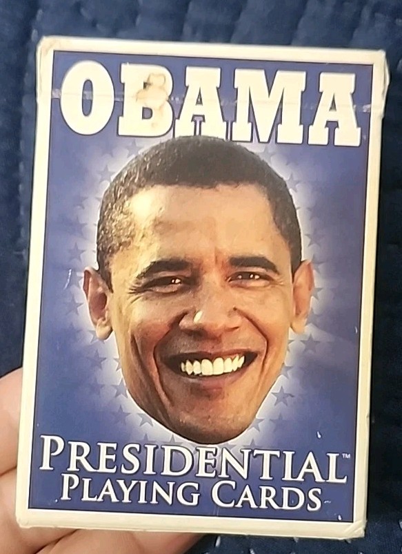 Obama Presidential Playing Cards Poker Size Deck Collectible Barack