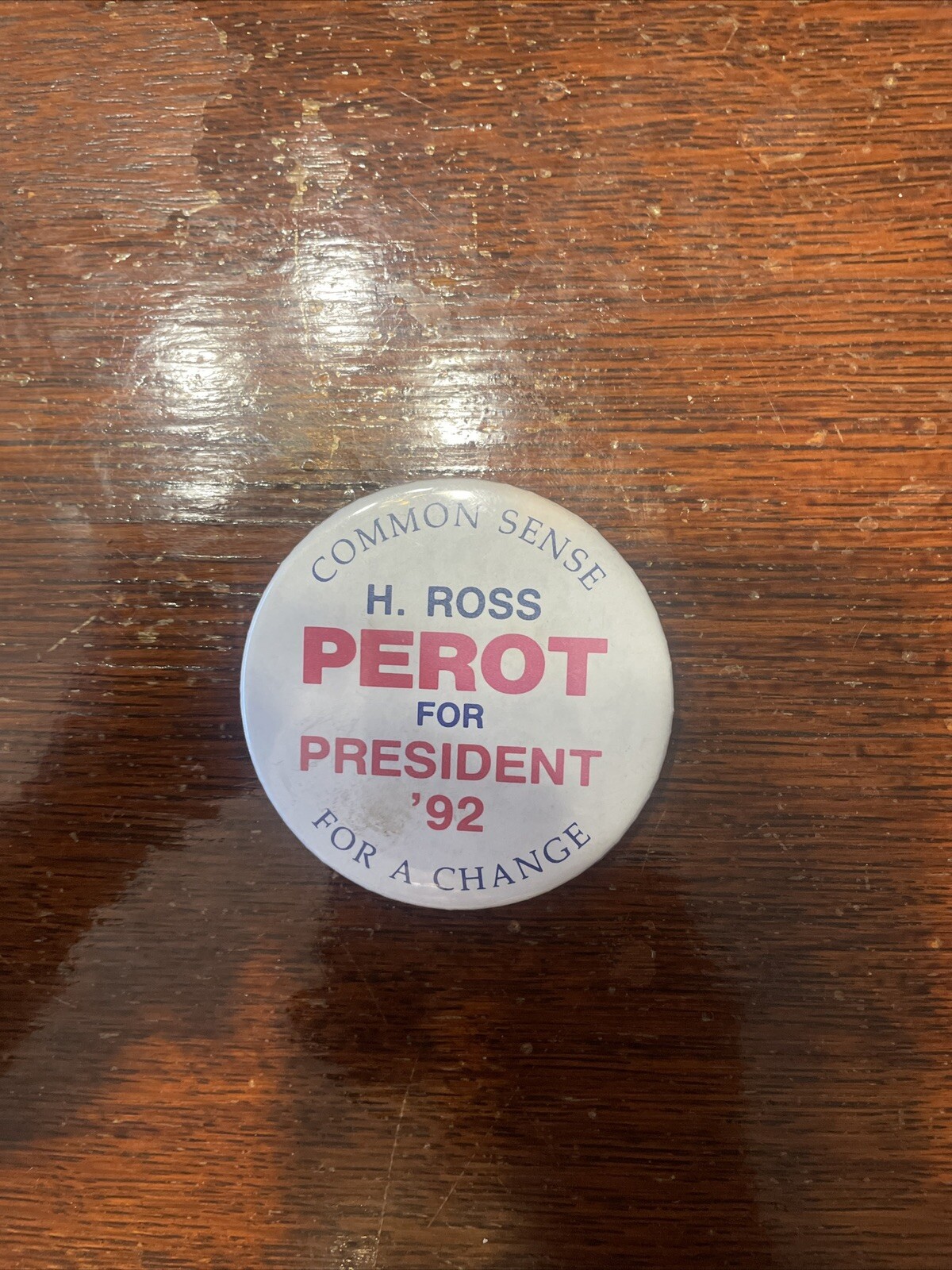 Ross Perot 1992 campaign pin button political