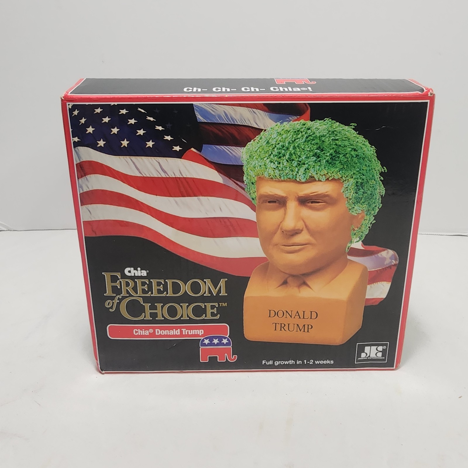 DONALD TRUMP Freedom of Choice 2016 OFFICIAL Chia Pet! NEW
