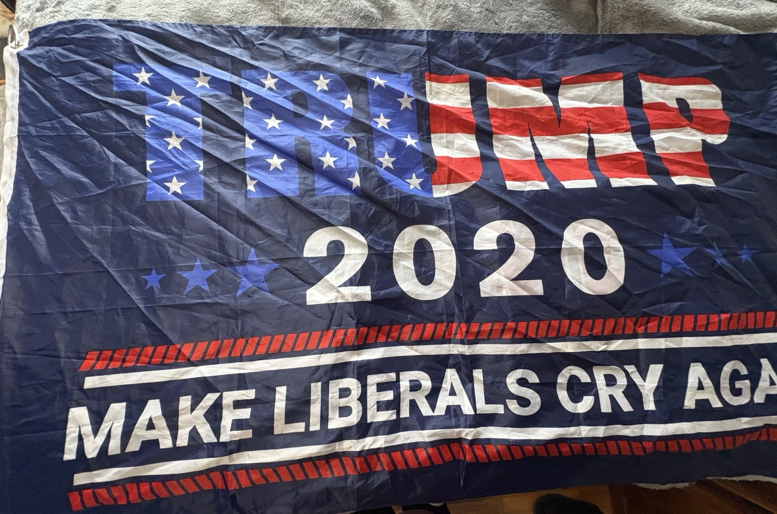 Trump Memorabilia Lot Flags , 3×5 Flags And Cards