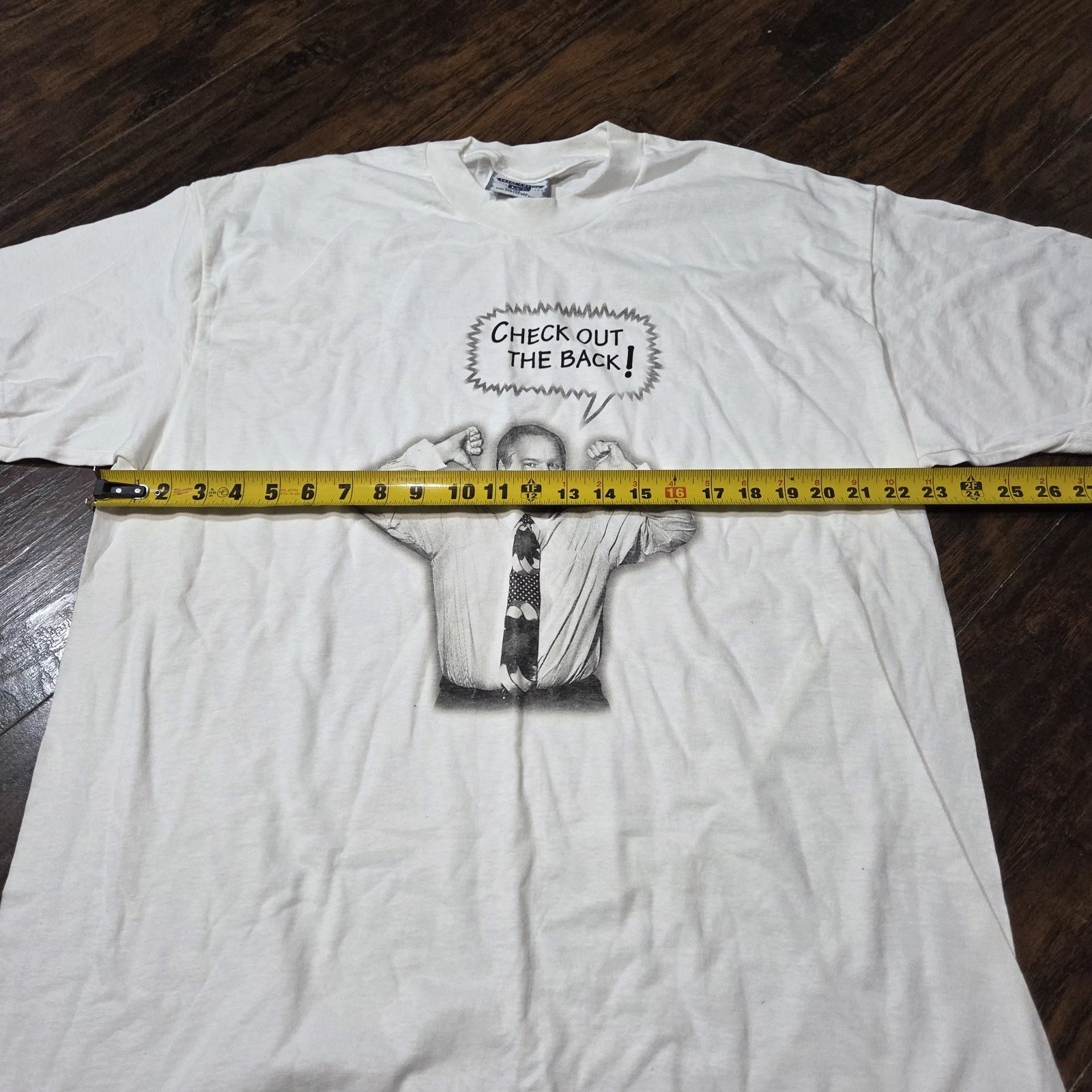 Vtg Rush Limbaugh Bill Clinton Graphic Tshirt Size XL President Political LEE