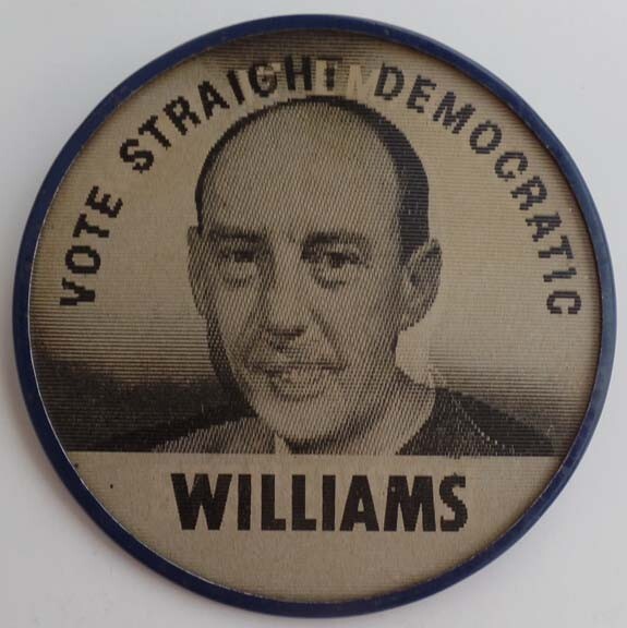 BBPI 1952 or ’56 Adlai Stevenson Soapy Williams Michigan Coattail Flasher Button