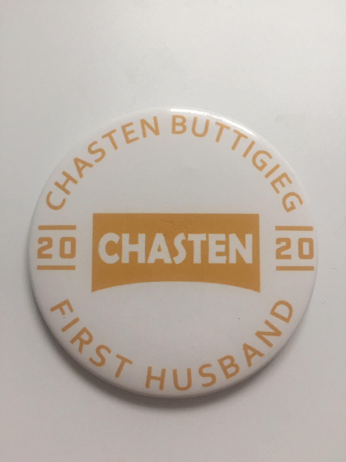 2020 First Husband Chasten Buttigieg 3″ Button Mayor Pete Buttigieg President