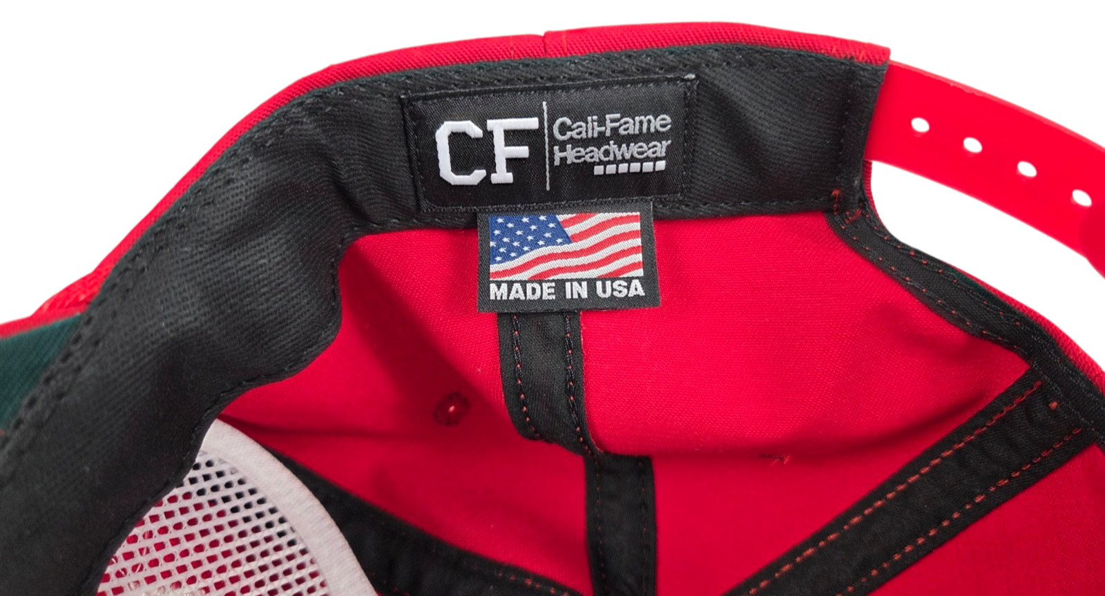 Cali Fame Make America Great Again Hat Official Donald Trump Red MAGA 2016 New