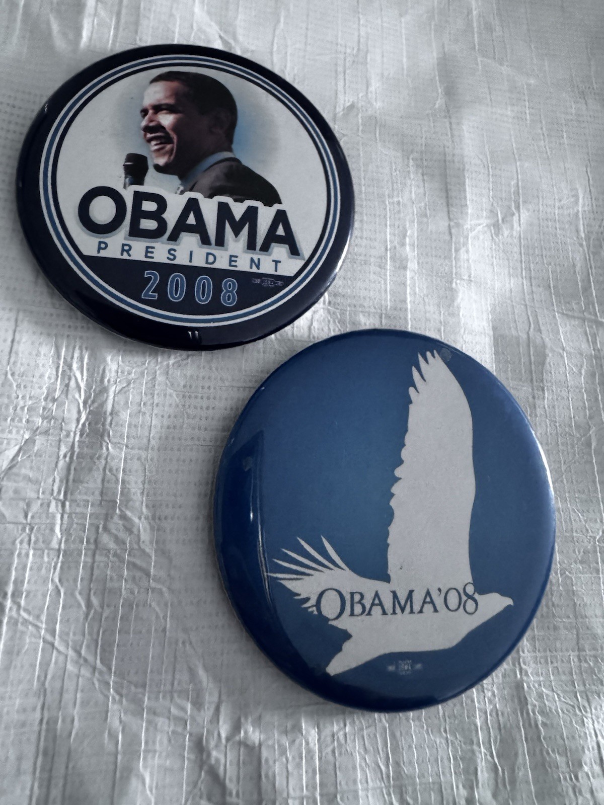 RARE ORIGINAL 2008 Barack Obama President Campaign Buttons