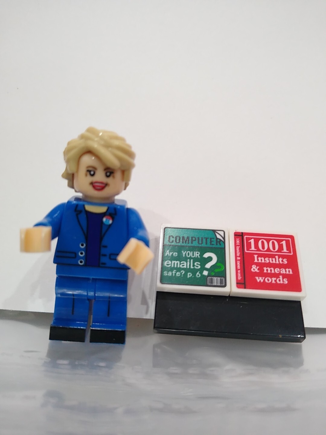 Hillary Clinton Minifigure Election 2024 Trump MAGA Make America Great Again