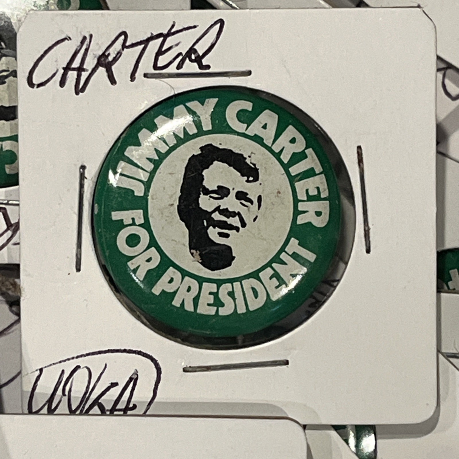 Jimmy Carter ‘76 & For President- Campaign Buttons Vintage Pins Lot of 75