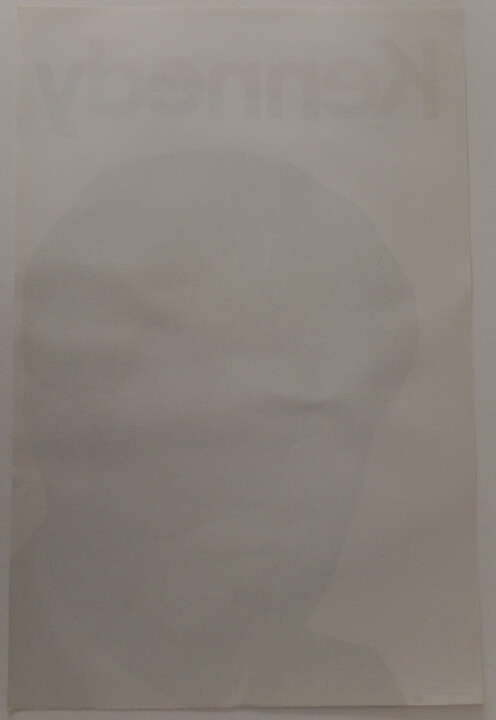 1968 Robert Kennedy Official Washington DC HQ Presidential Campaign Poster