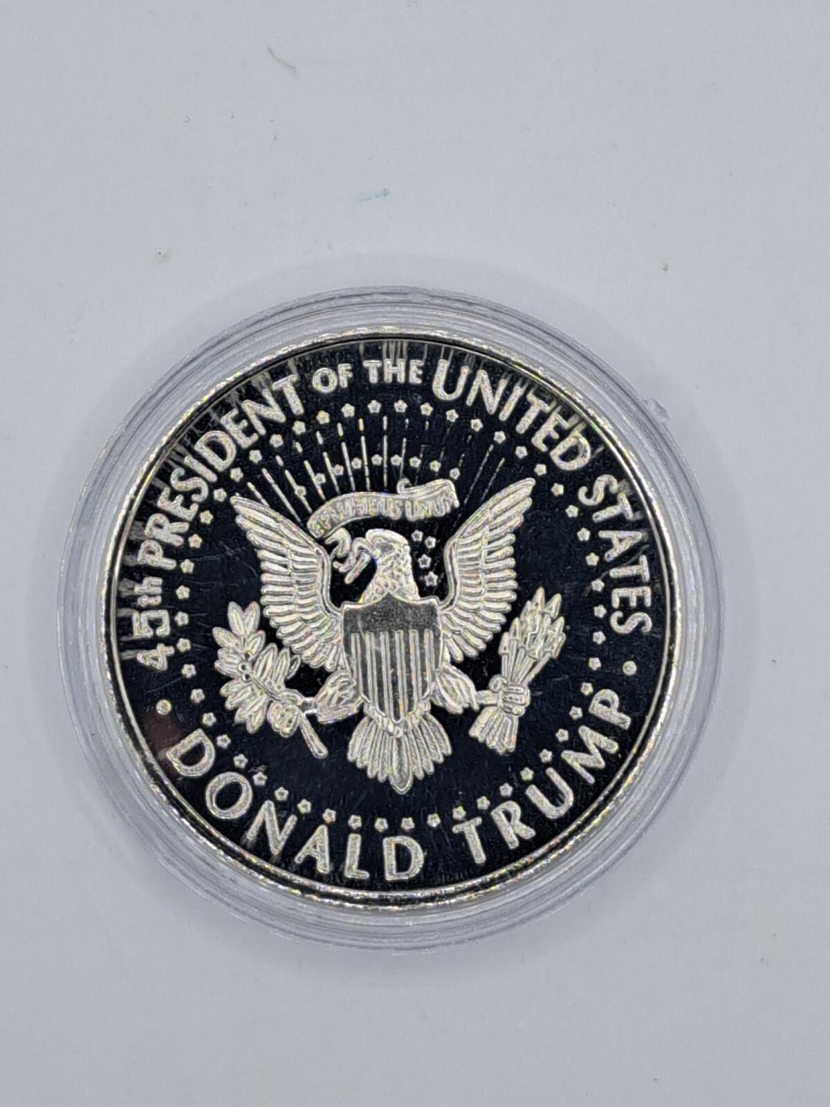 Donald Trump Silver Plated Commemorative Coin
