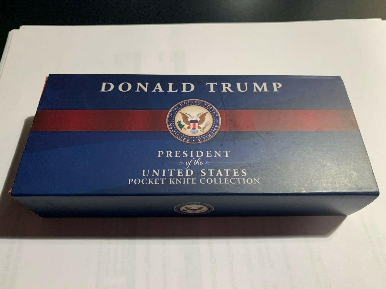 American Mint Donald Trump President of the U. S. Pocket Knife Collection