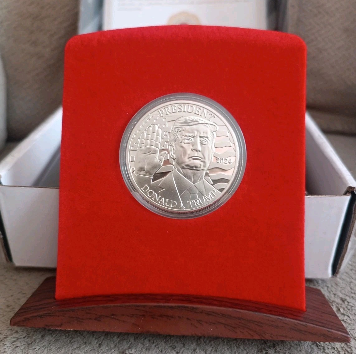 President or Prison Collection 2024 Trump Biden Commemorative Coin Set /59