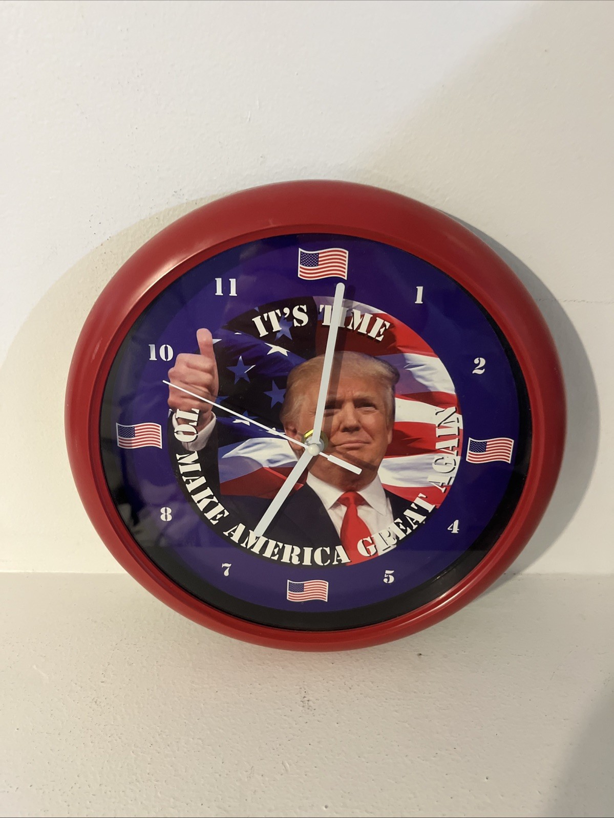 President Donald Trump Talking Clock Let’s Make America Great Again!