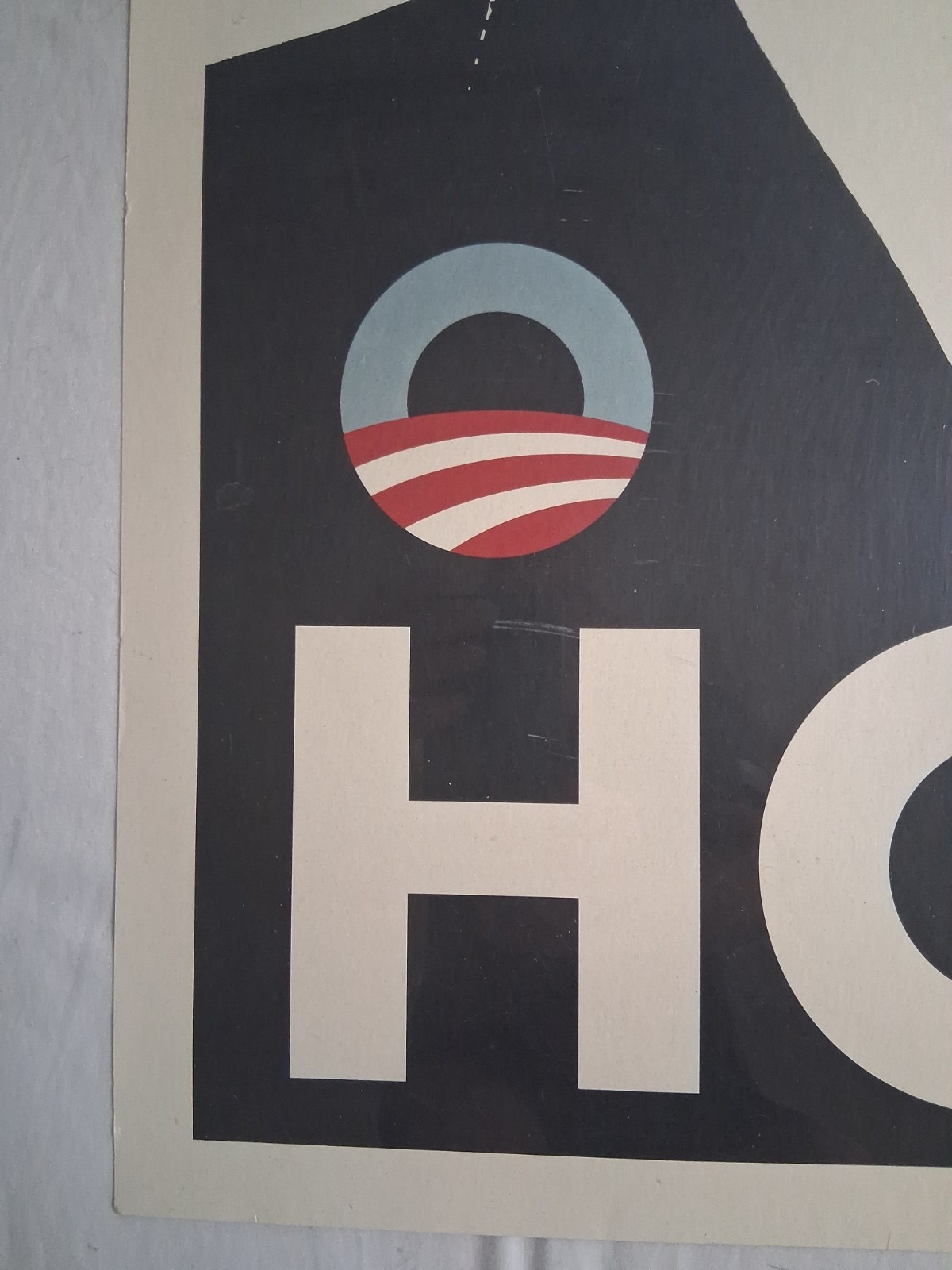 Barack Obama “Hope” 2008 Offset Litho Poster By El Mac (Miles MacGregor) 24×36