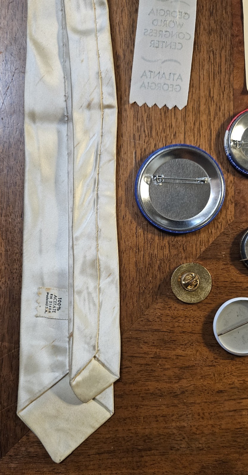VINTAGE CAMPAIGN MEMORABILIA 1960s-1990s Perot Wallace Carter Goldwater Bush