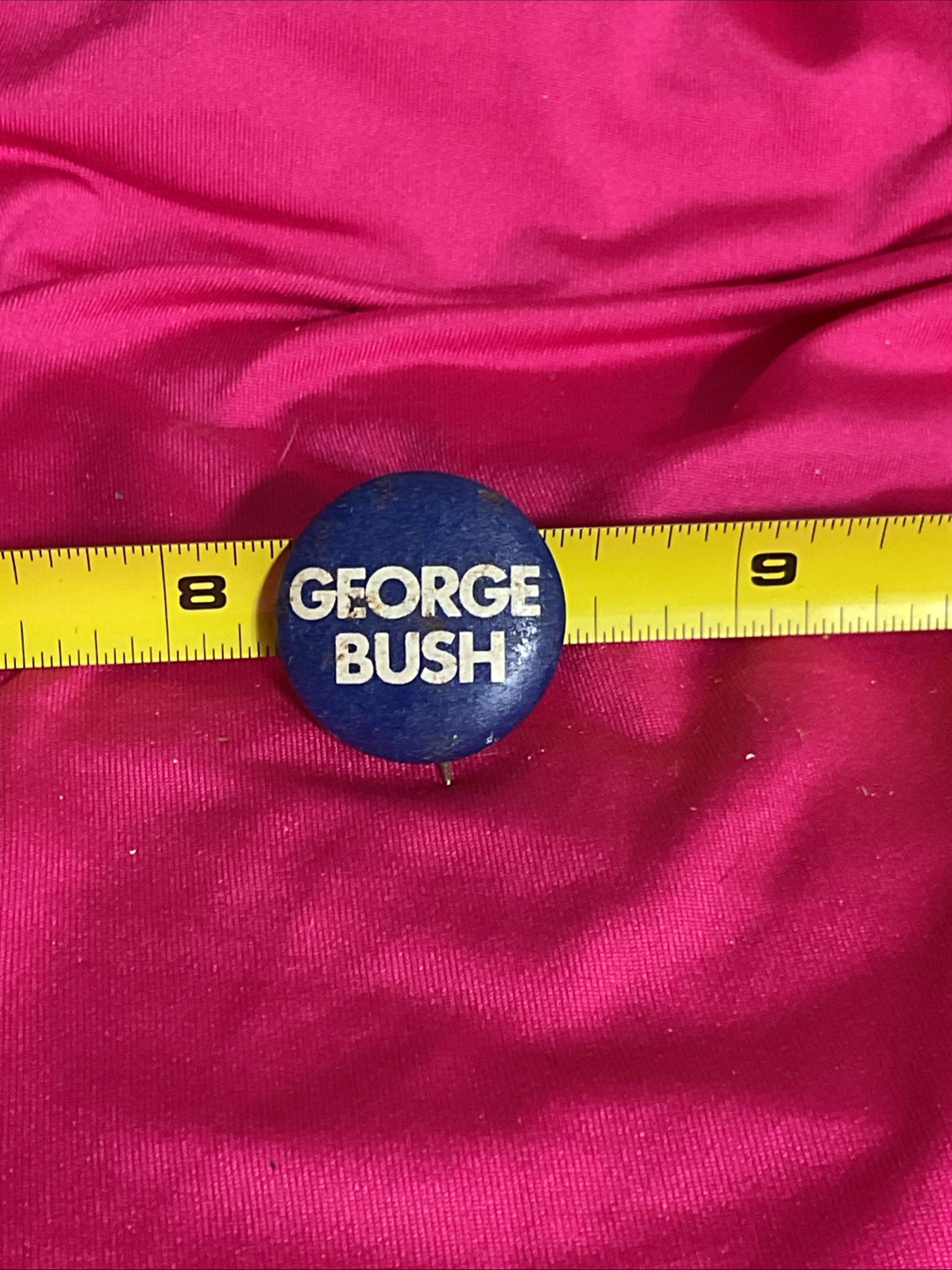George Bush 1970 Texas Senate Campaign Pin Button Political
