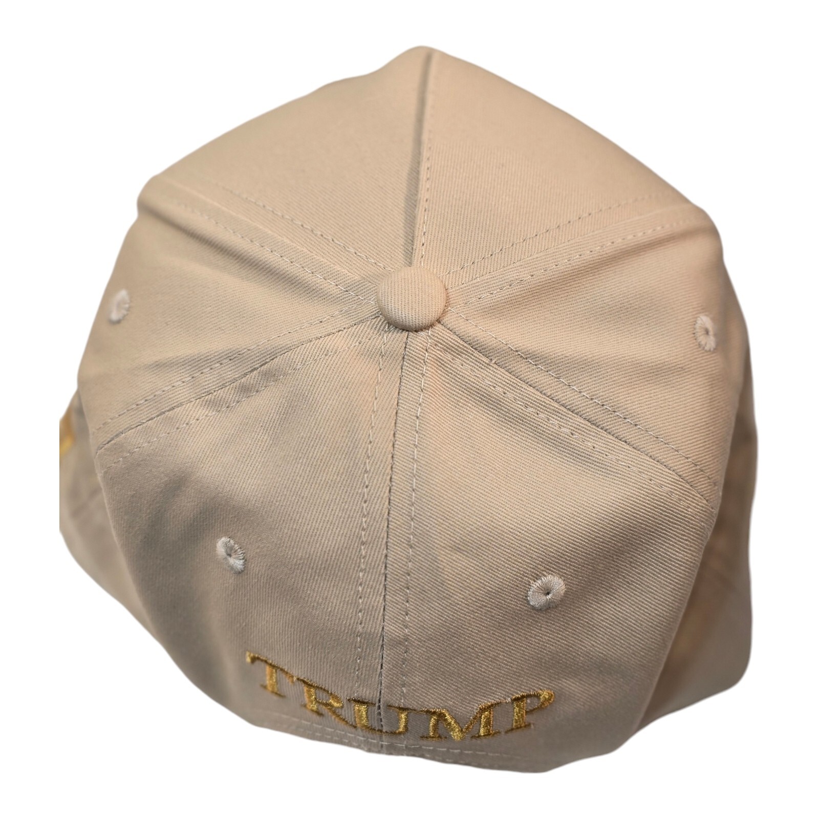 Donald Trump 45-47 Never Surrender Khaki MAGA Hat Cap Make America Great Again