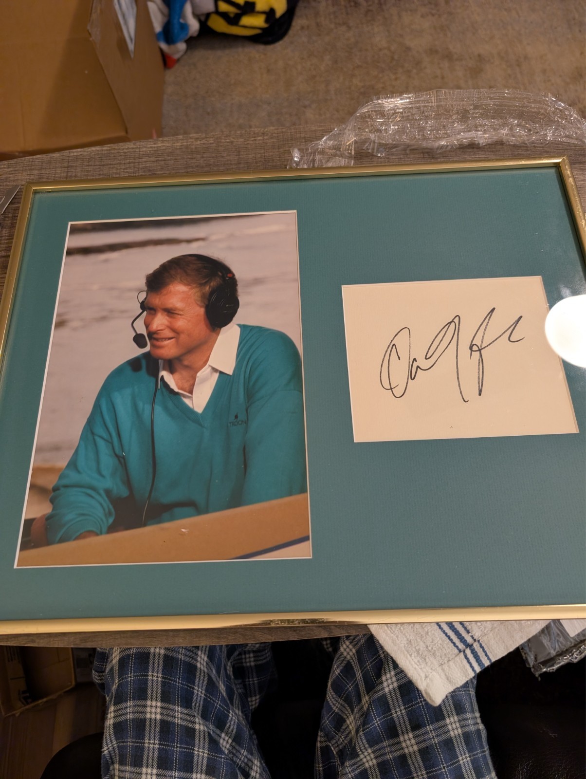 DAN QUAYLE SIGNED INDEX CARD AUTOGRAPHED US VICE PRESIDENT GEM MINT 10