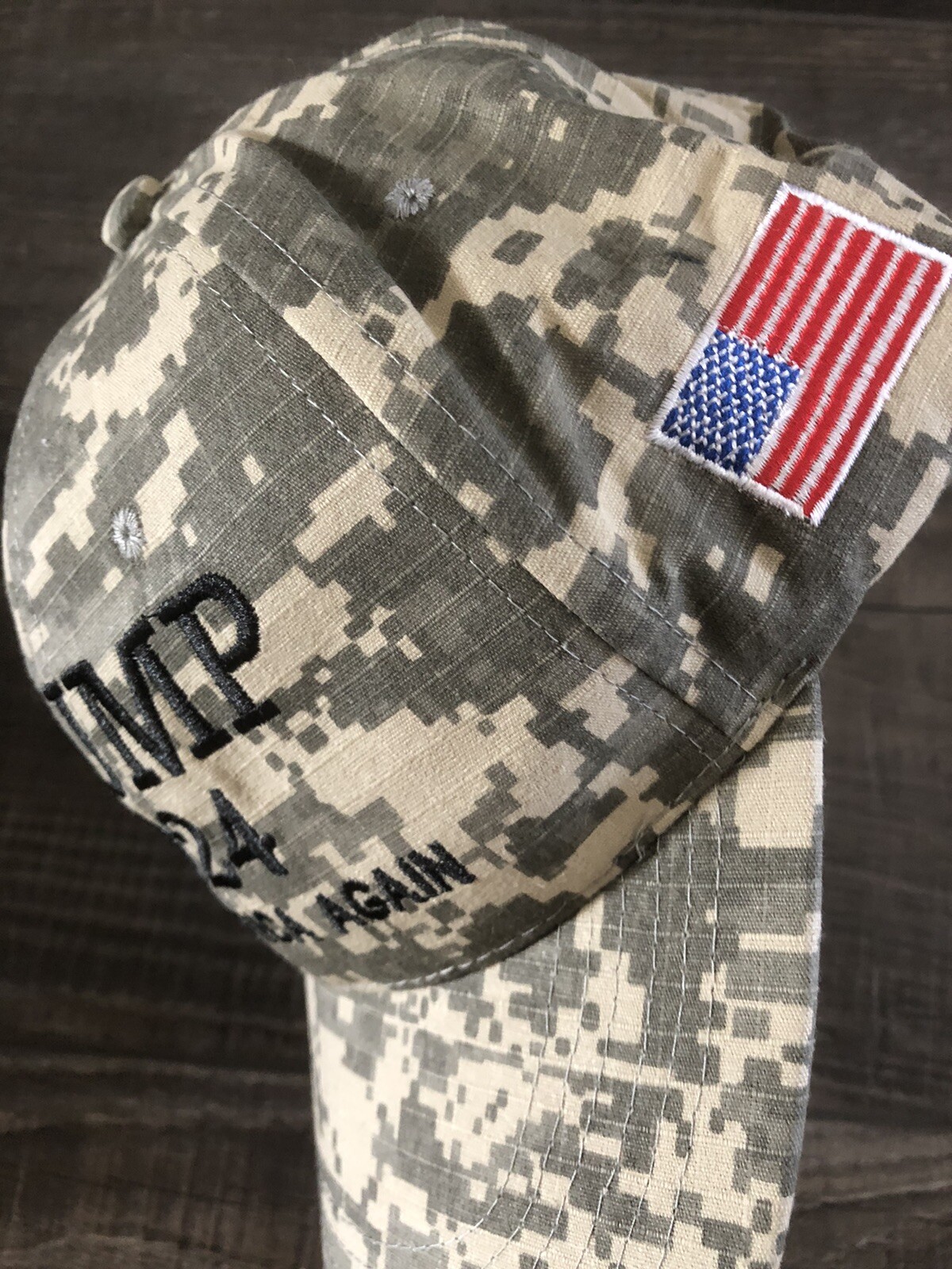 2024 – USA Flag US 45th President Trump Camouflage Hats Save America Again Cap