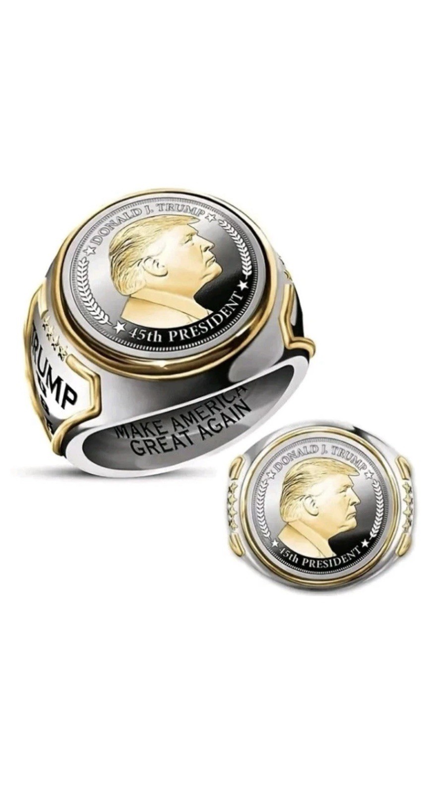 2024 USA President Trump Ring All Size Available Free Shipping