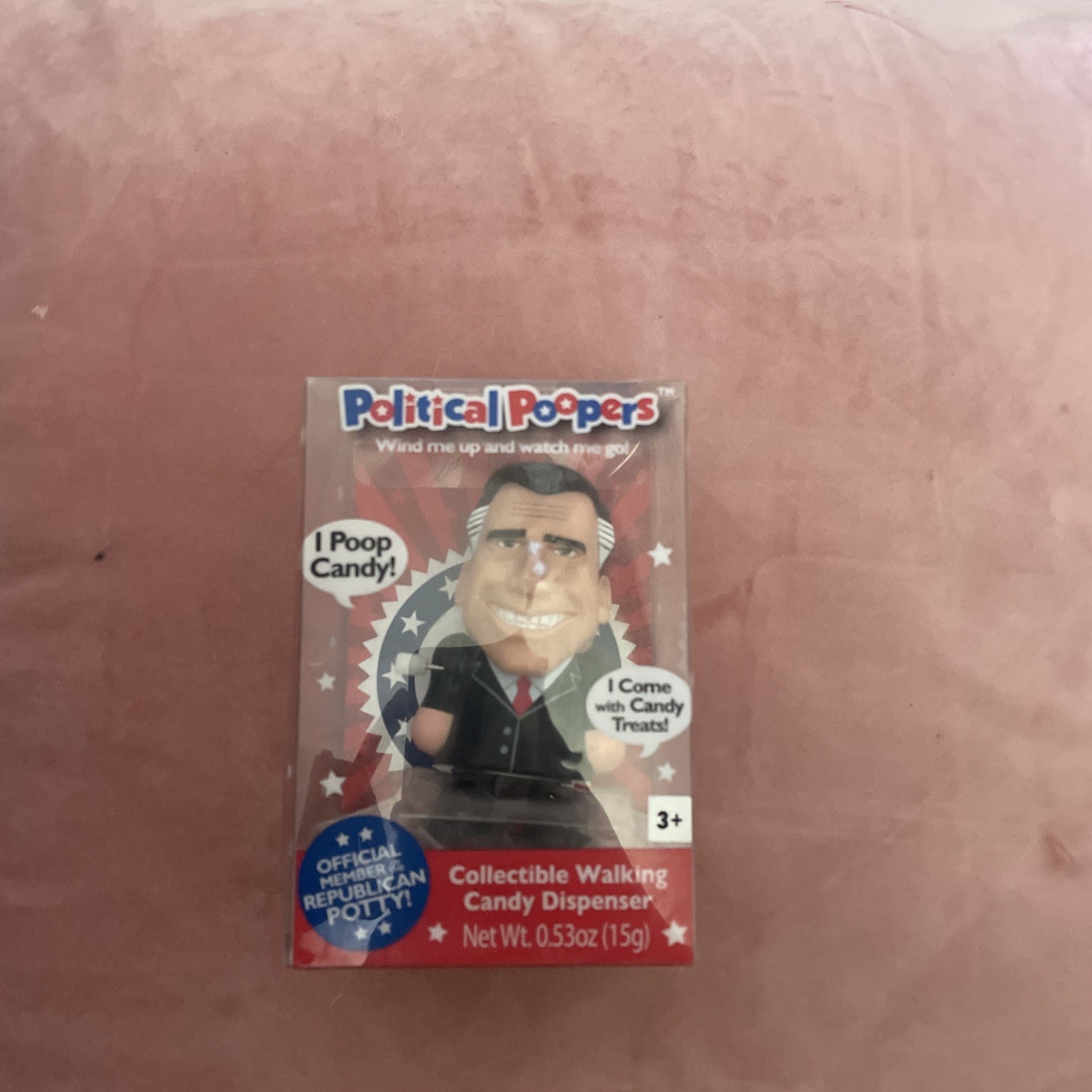 Mitt Romney Political Pooper Candy Dispenser Walking Official Republican Potty