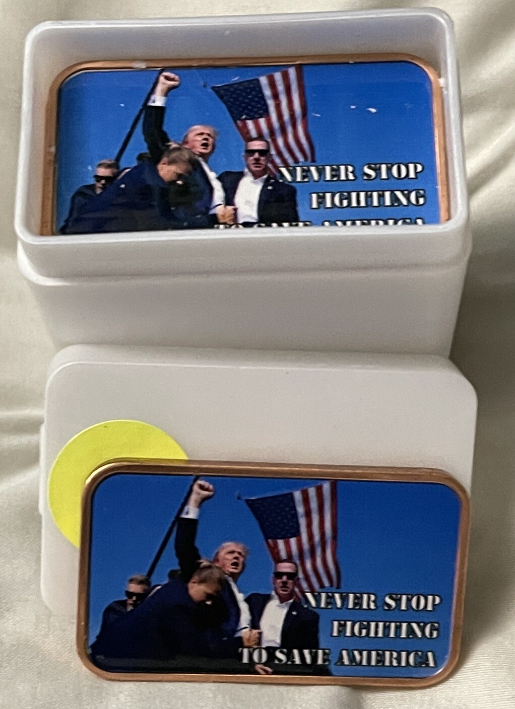 Amercan History Never Stop Fighting Trump 1 Oz Copper