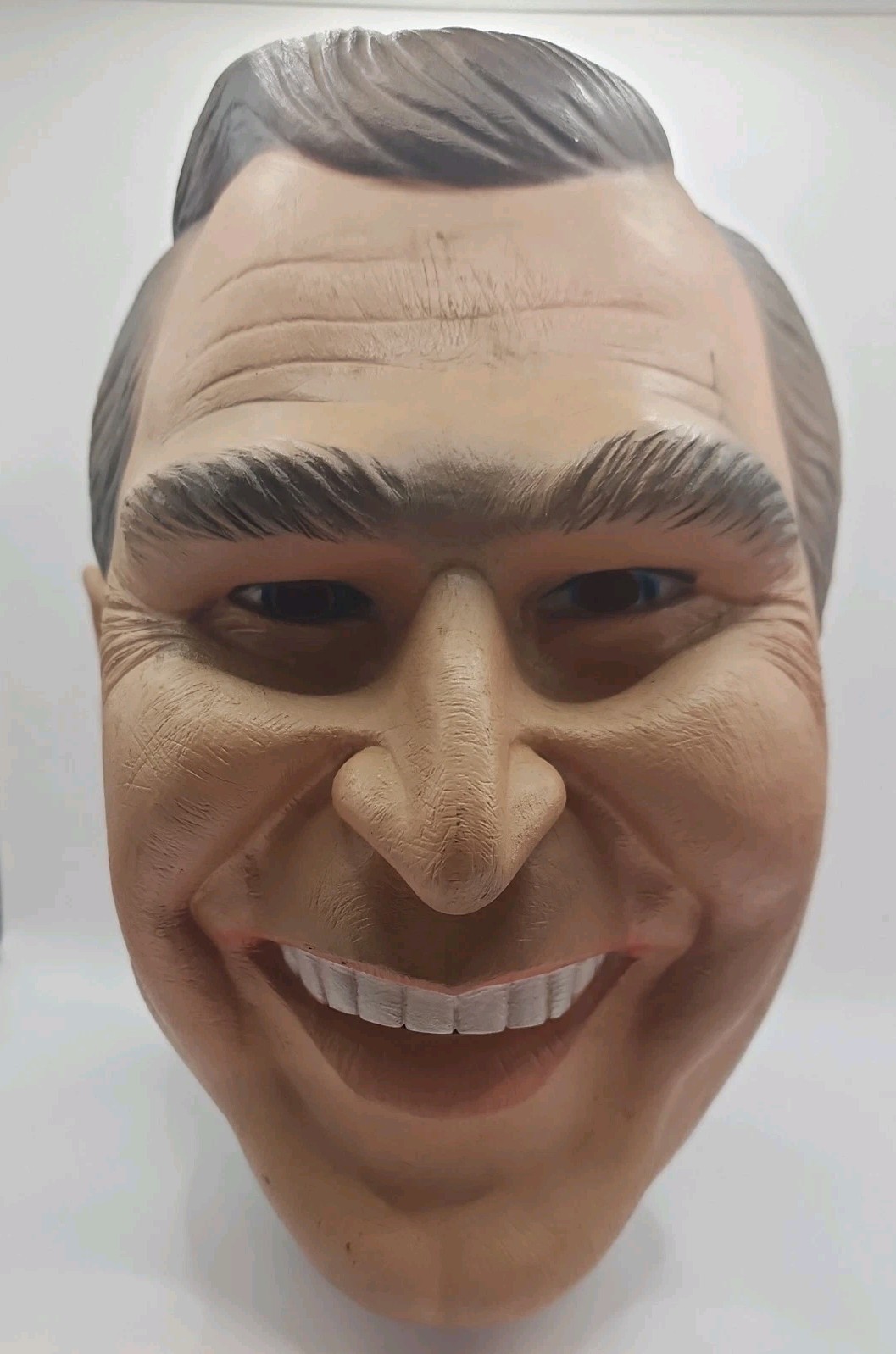 VTG 1999 George W. Bush Latex Mask Cesar Presidential Political Halloween Mask