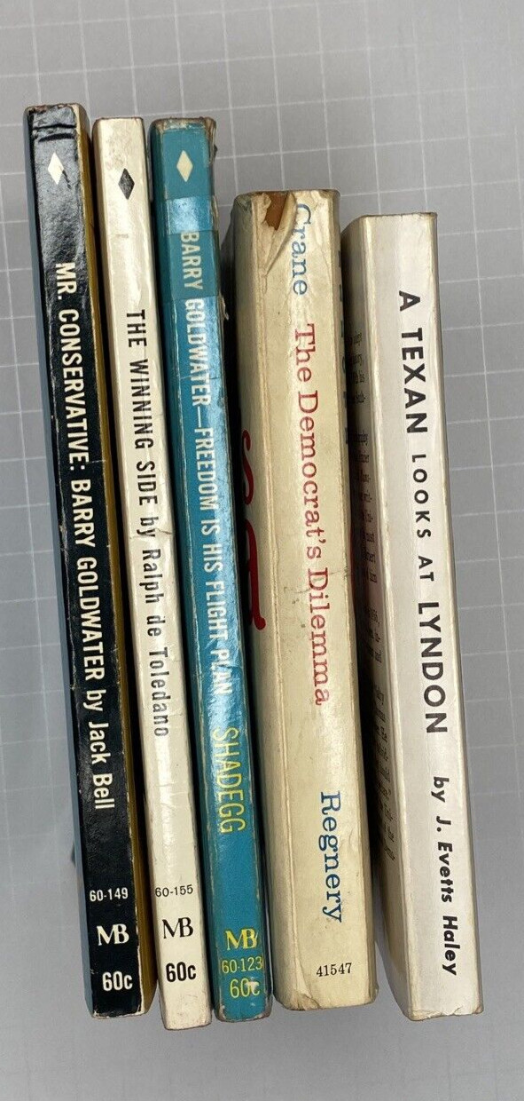 1964 Presidential Election – 6 Paperbook Books