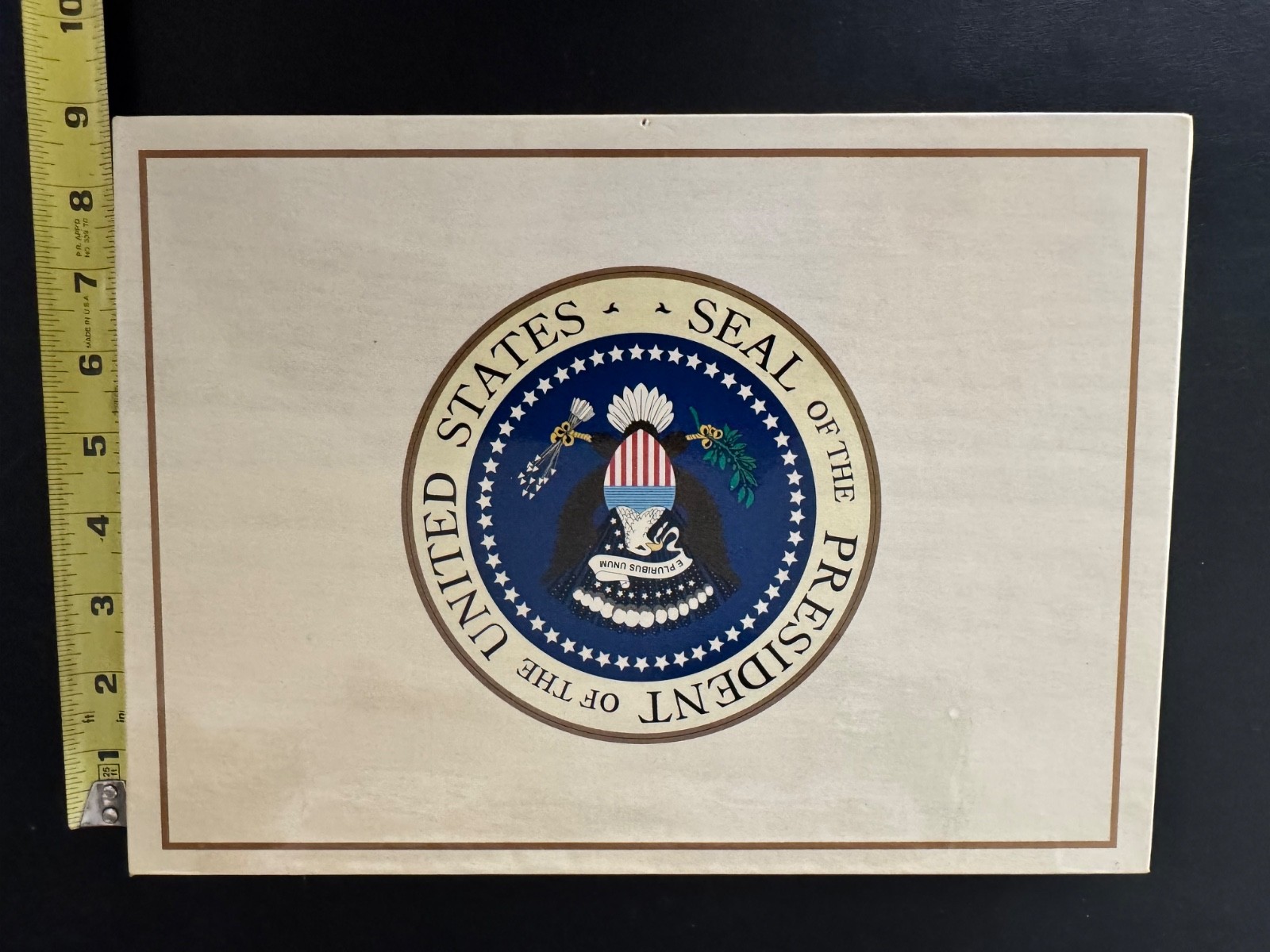 Vintage Seal Of The President of the United States Cigar Box – Rare