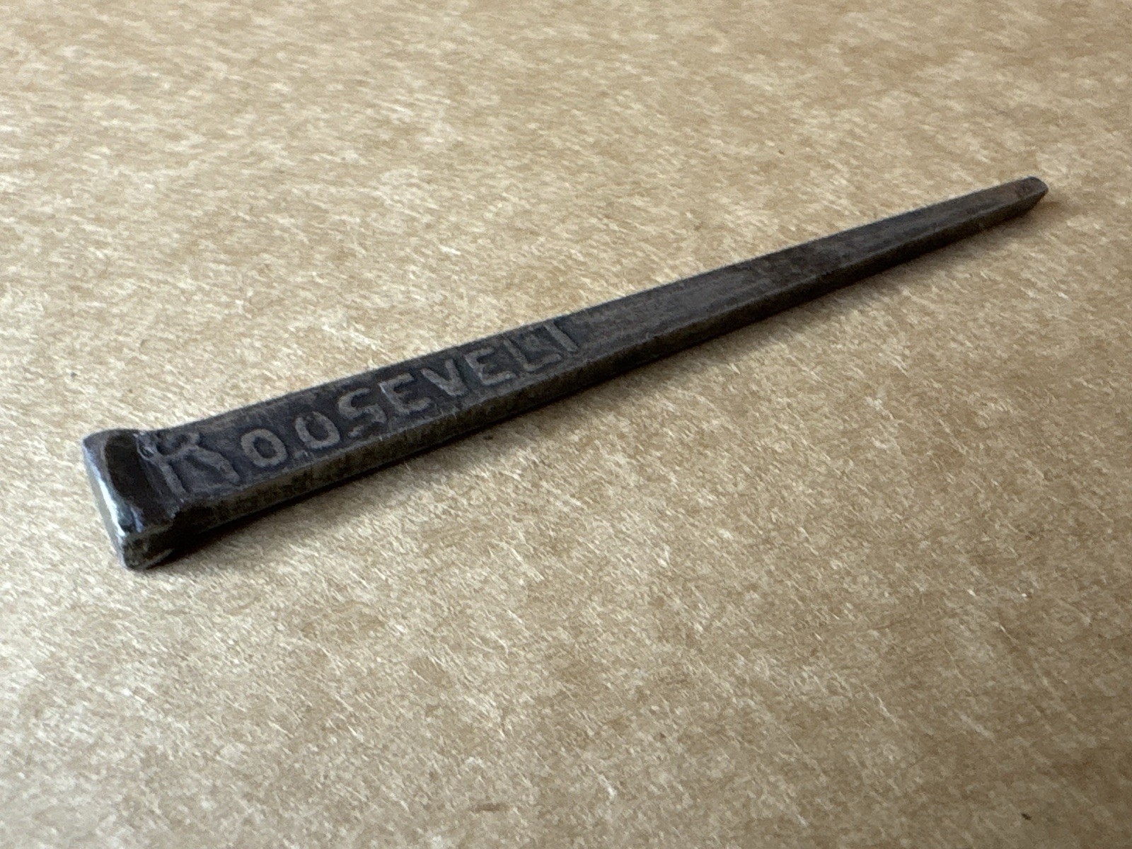 Roosevelt Fairbanks 1904 Campaign Rare Big Stick / Square Nail Paraphernalia HTF