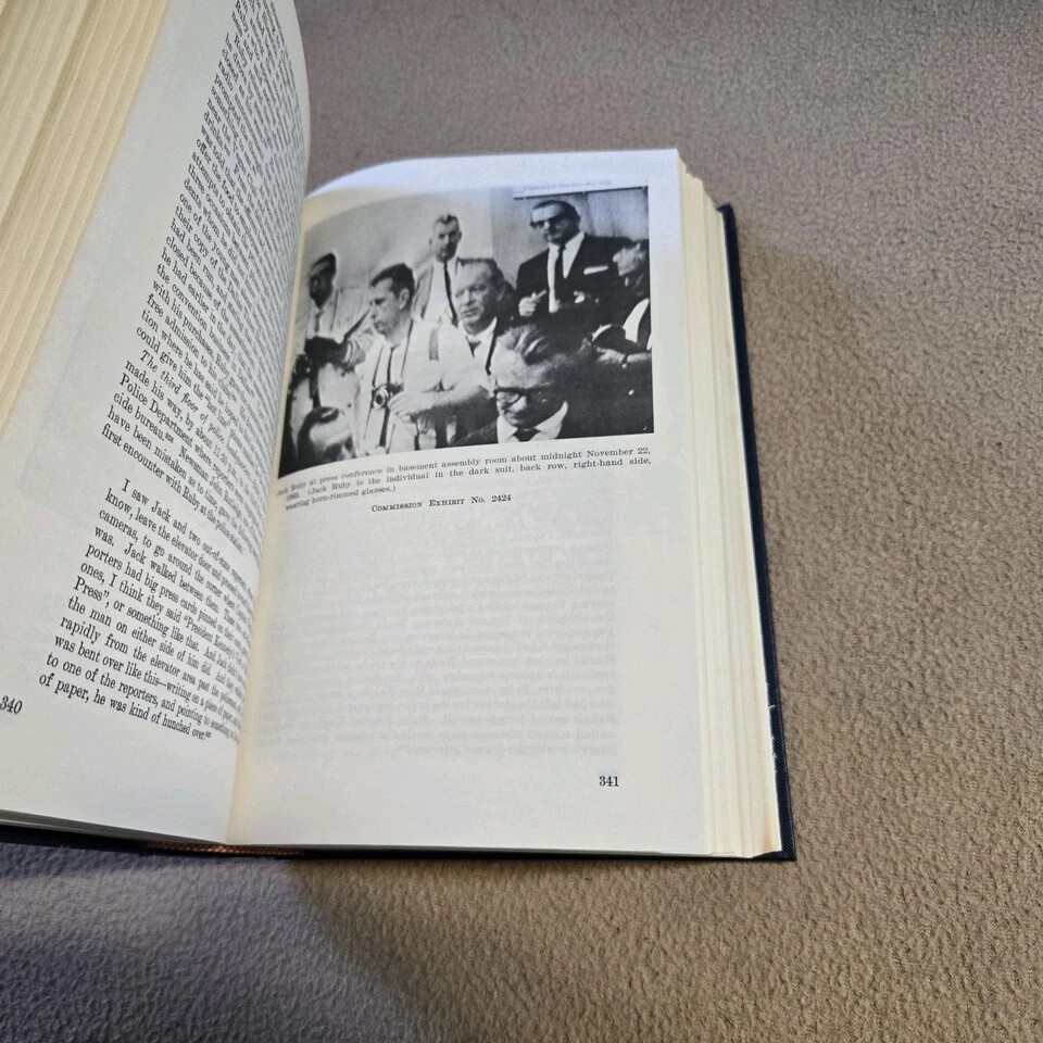 Warren Commission Hearings & Report Pres. Kennedy Assassination 27 Volumes