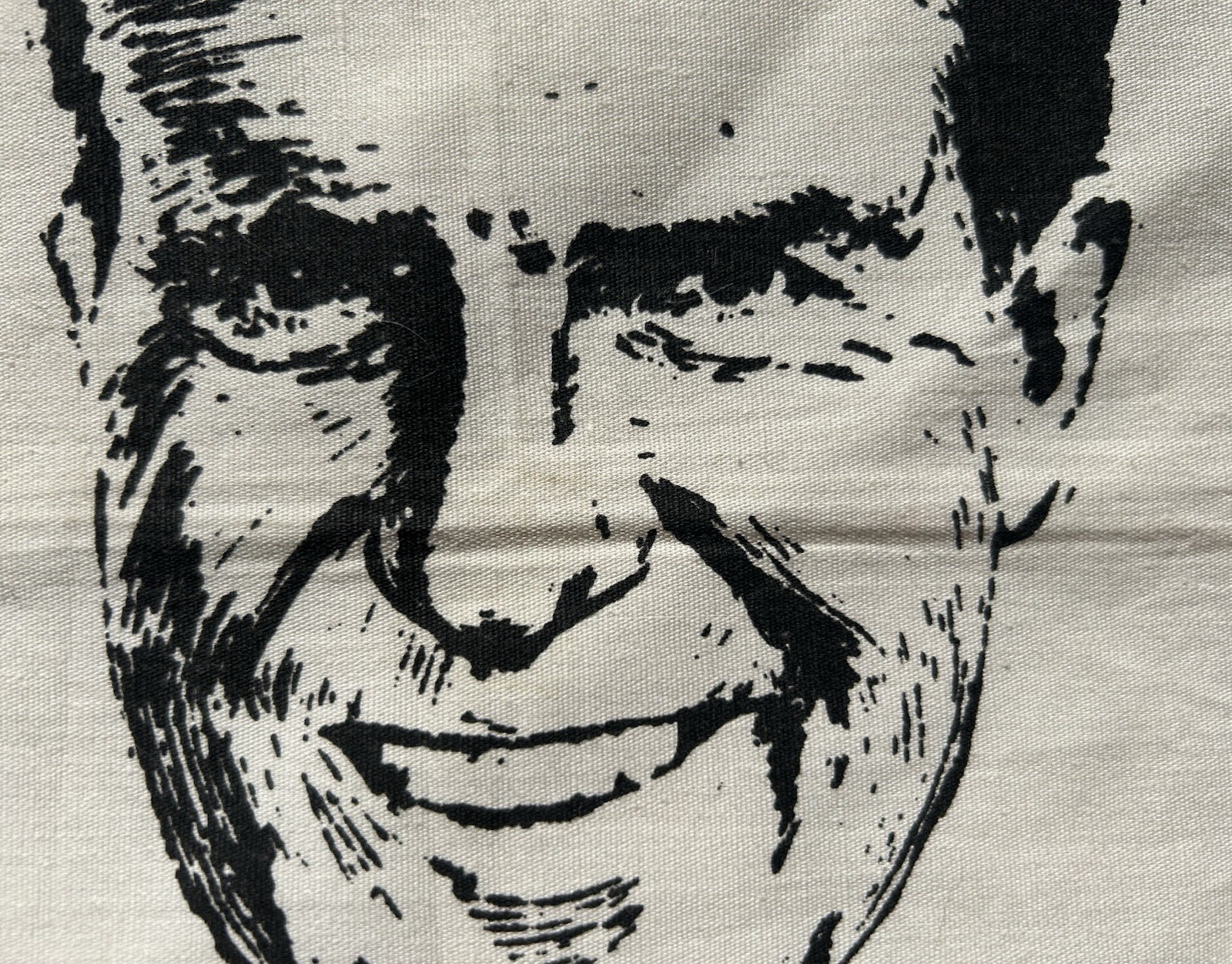 1968 NIXON RW&B Cotton Textile ~ Make a Pillowcase!