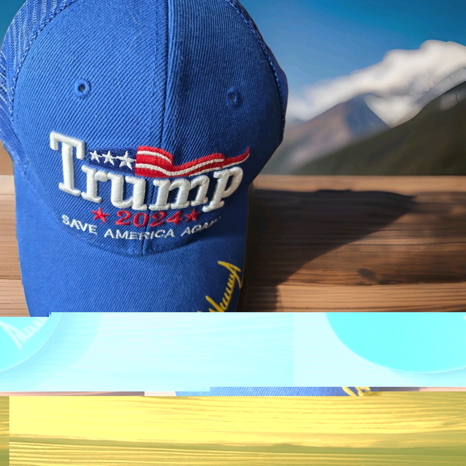 Donald Trump 2024 Save America Again Ball Cap New