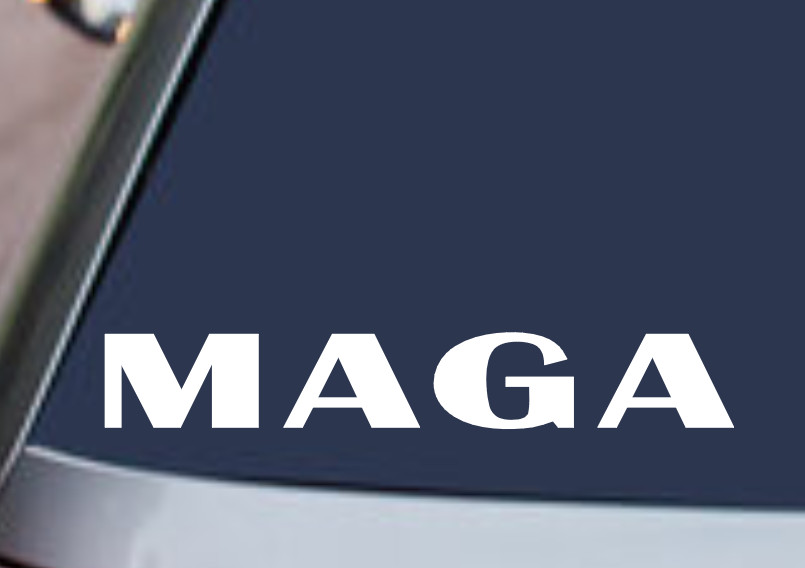 MAGA ~ PRESIDENT DONALD J. TRUMP Vinyl Decal Sticker Car 2024 YOU MISSED! FIGHT!