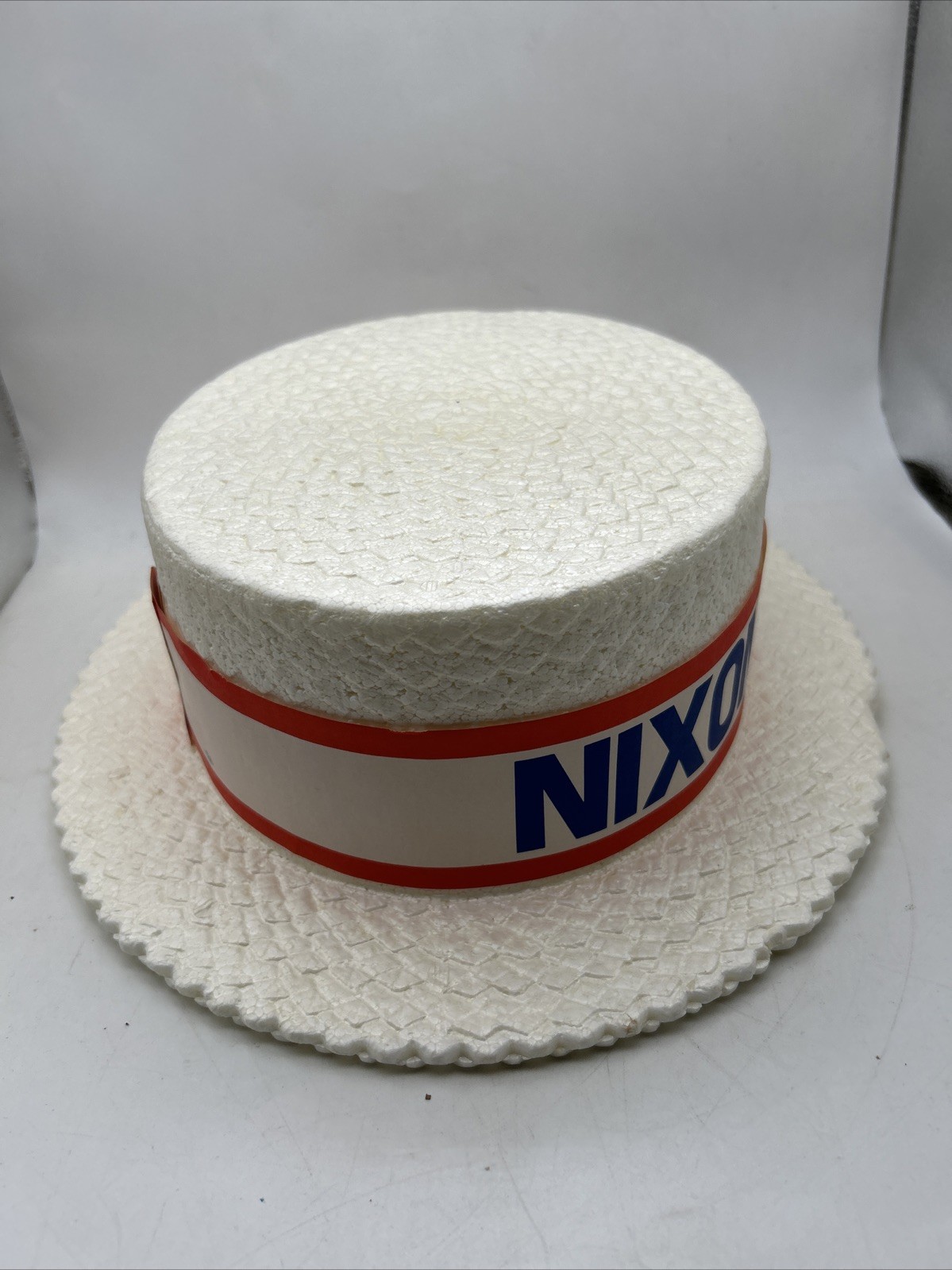Vintage Nixon/Agnew Styrofoam Political Campaign Hat 1968