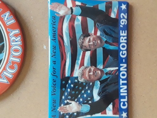 vintage presidential election pins