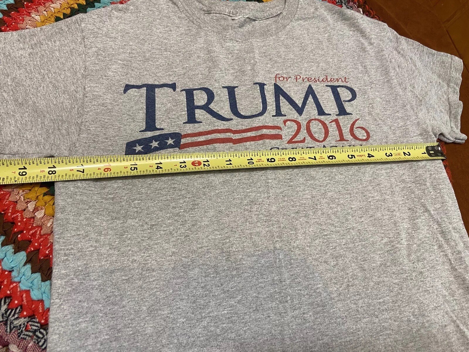 Donald Trump 2016 Shirt Adult Small Classiccore 45th President Retro Vote Maga