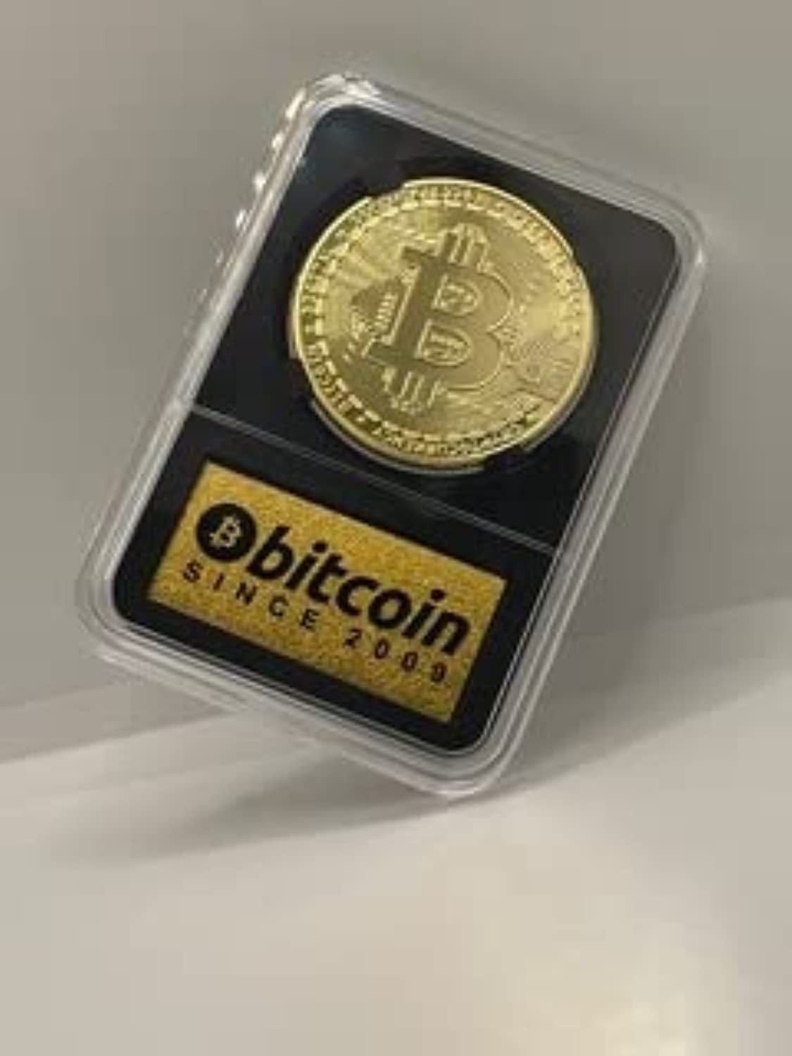 Bitcoin Coin in Collector’s Edition Case: Limited Edition Physical Gold Coin …