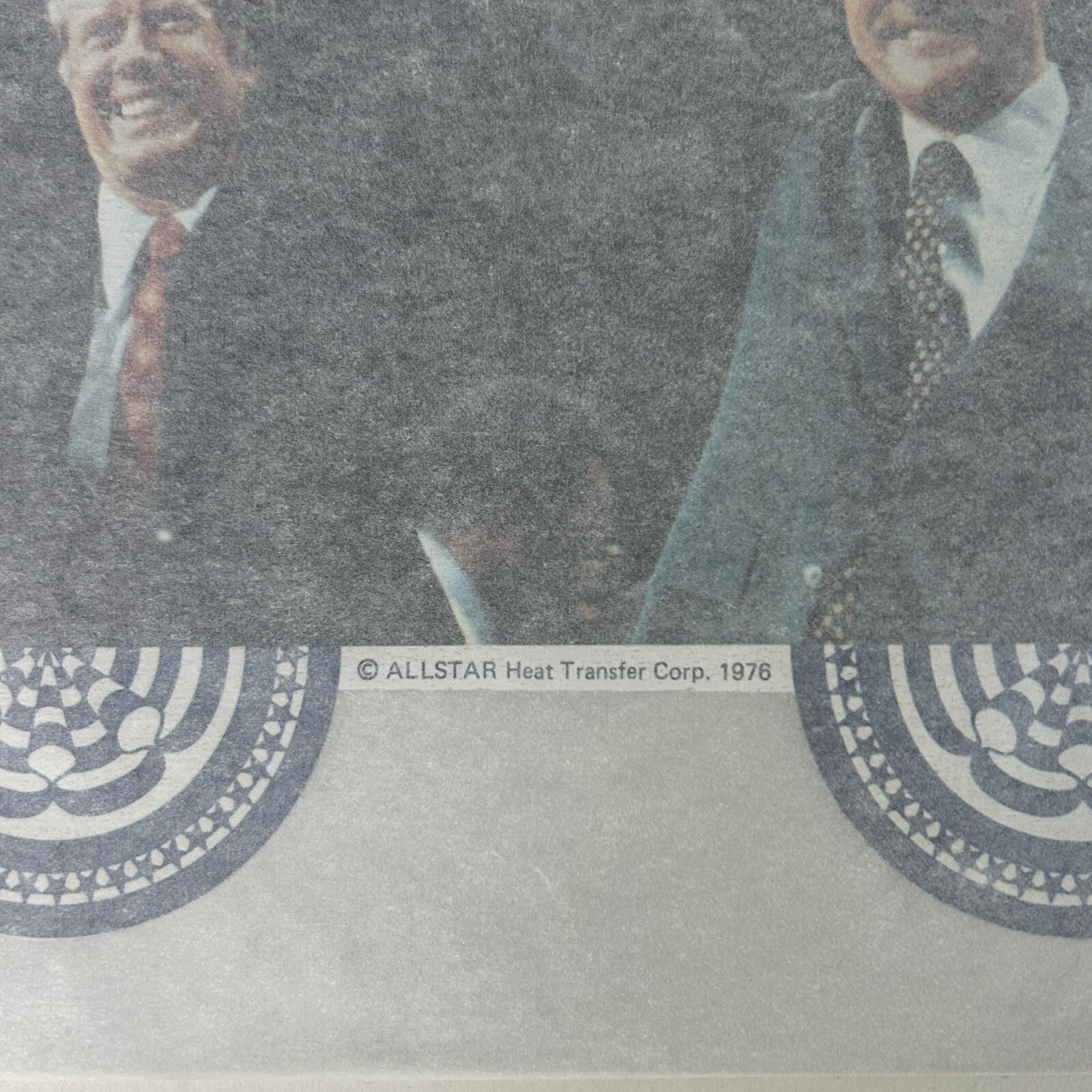 4 VTG Jimmy Carter 1976 Presidential Campaign Democrat Shirt Heat Transfer Decal