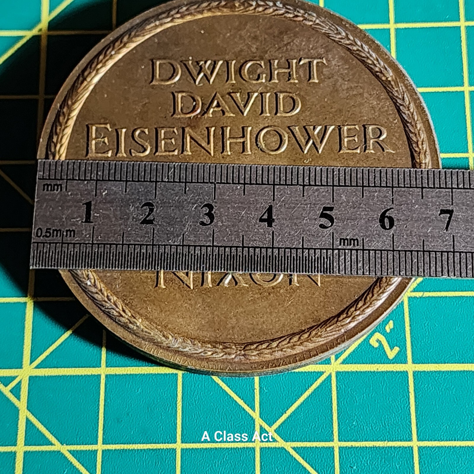 1957 Dwight D. Eisenhower and Richard M. Nixon, Second Inaugural Medal ~ B392