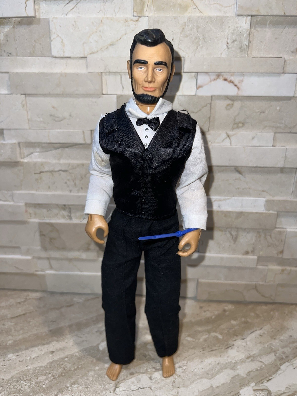 President Abraham Lincoln 12″ Action Figure STAINED SHIRT