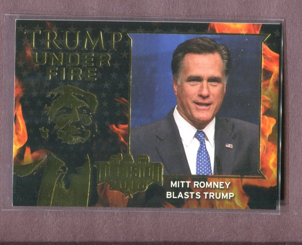 DONALD TRUMP 45TH & 47TH PRESIDENT GOLD 2016 DECISION TRUMP UNDER FIRE #24