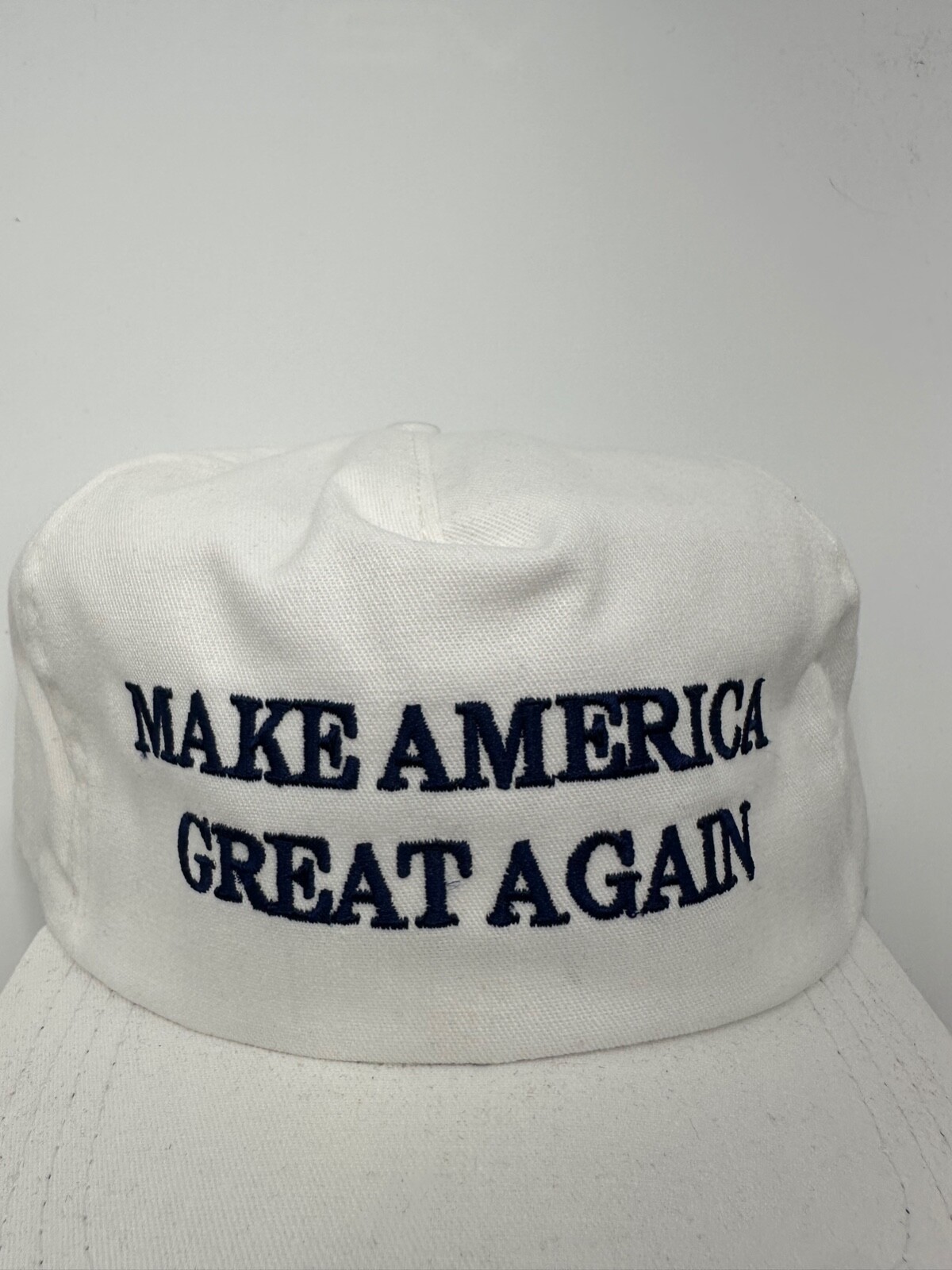 Official Make America Great Again Trump Cali Fame White Snapback Hat Cap
