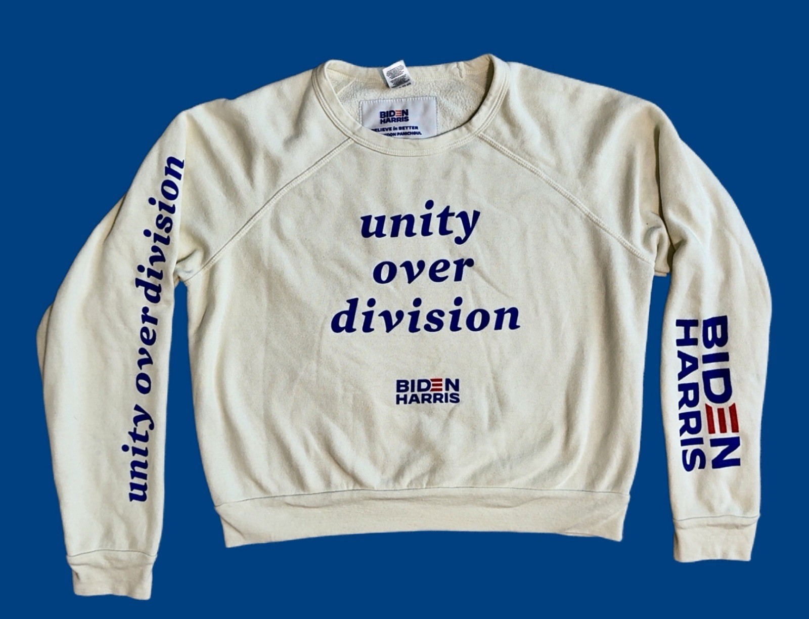 Vintage Thakoon Panichgul x Joe Biden/Kamala Harris Crop Sweater (L)