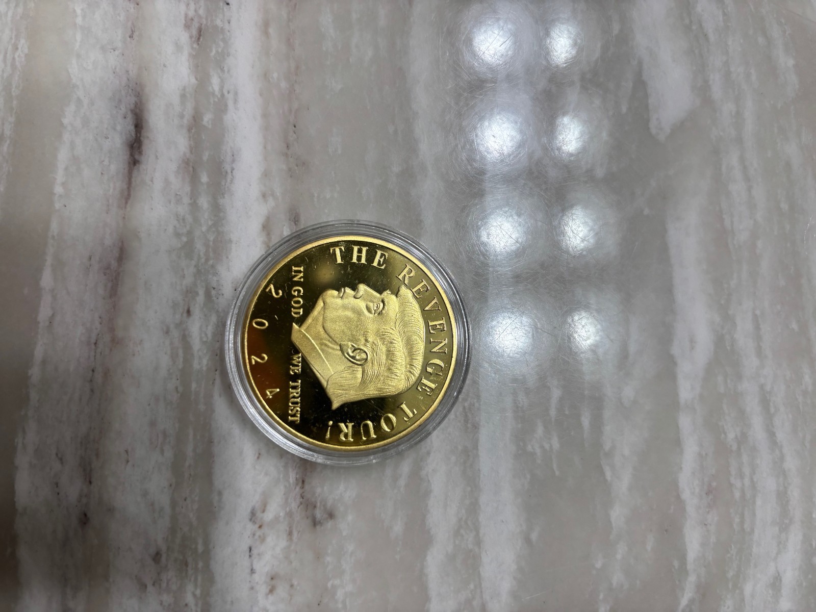 2024 the Revenge Tour US President Donald Trump Commemorative Coin