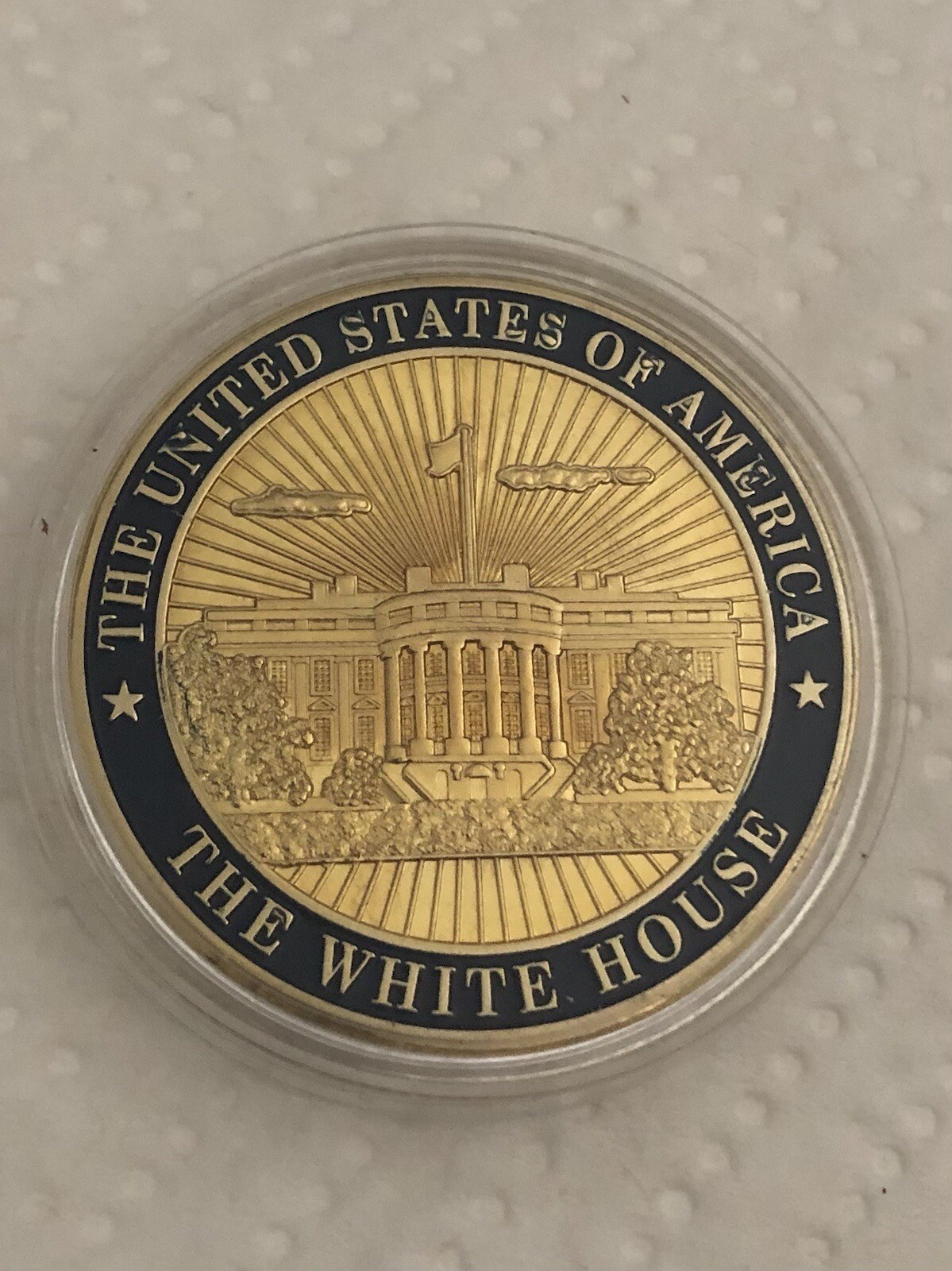 TRUMP USA FLAG MAGNET 45-47th PRESIDENT INAUGURATION REPUBLICAN MAGA GOP SIGNED