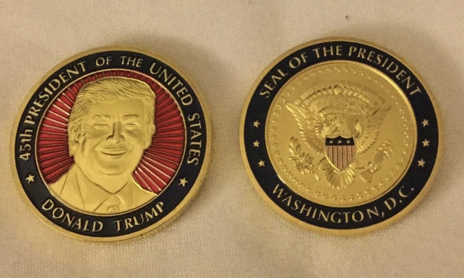 TRUMP 2025 MAGA RED PEN EAGLE GOLD SEAL SIGNATURE REPUBLICAN INAUGURATION New