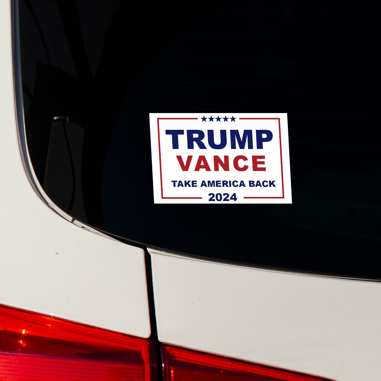Trump Vance 2024 Take America Back MAGA Republican President Stickers 1 Sticker