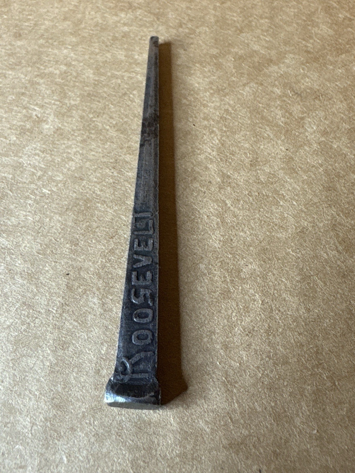 Roosevelt Fairbanks 1904 Campaign Rare Big Stick / Square Nail Paraphernalia HTF