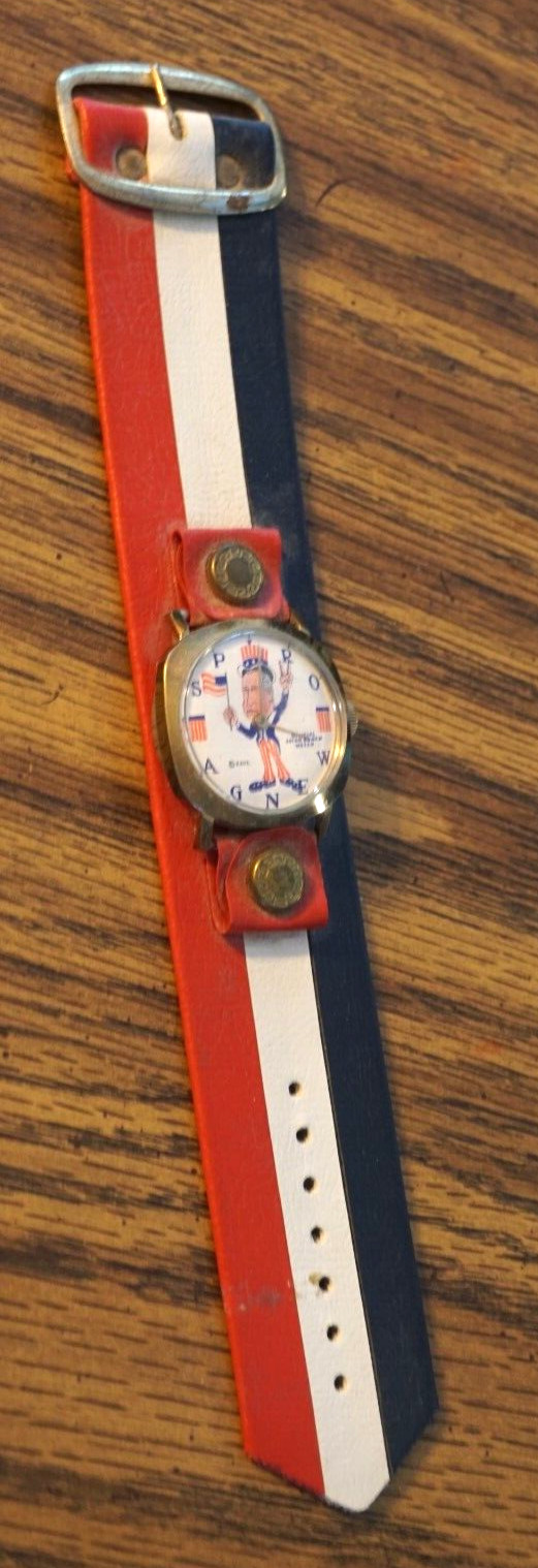 Official 1972 Spiro T Agnew Windup Watch w/Original Band