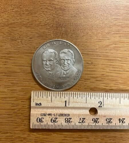 Richard Nixon 1960 GOP Political Coin (Presidential Election)